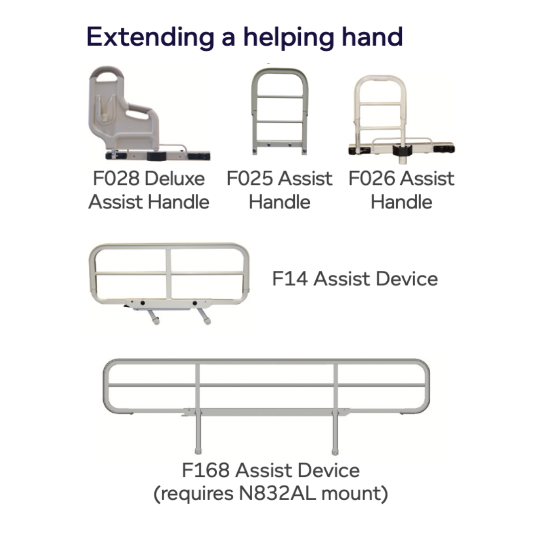 Joerns Healthcare WeCare Full Electric Roll-In Hospital Bed