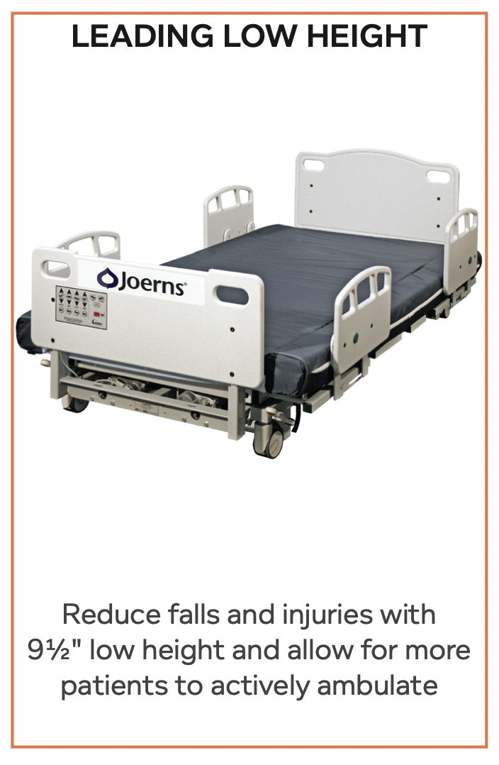 Joerns Healthcare RC Ultra Hi-Lo 850 Safety Suite Bed Package