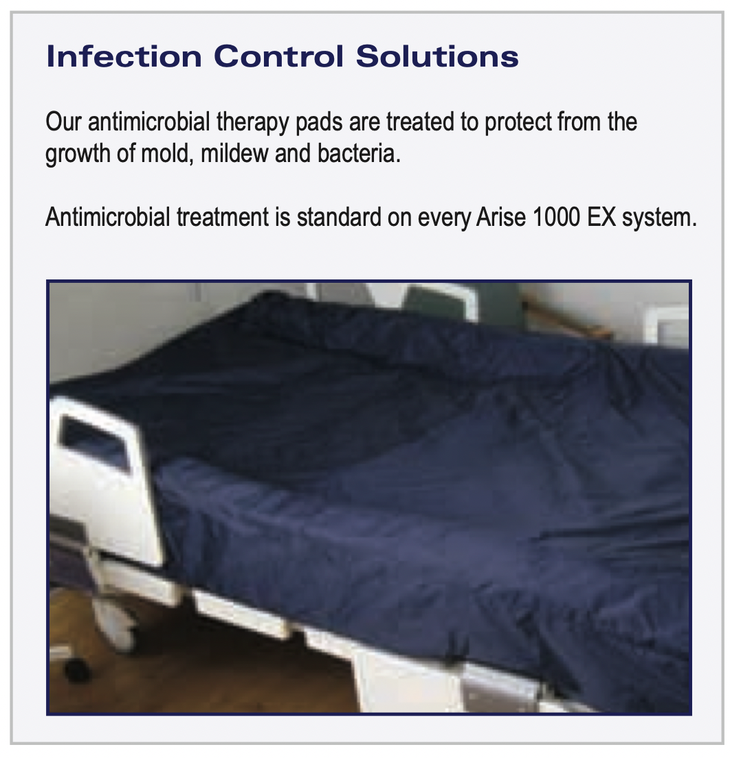 Joerns Healthcare Arise® 1000 EX Low Air Loss Mattress System