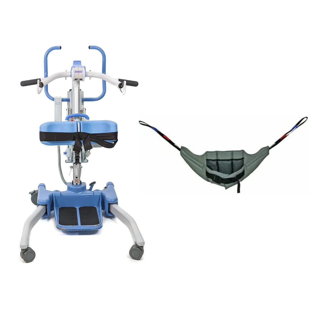 Hoyer Journey Sit to Stand Electric Patient Lift - Compact & Foldable Standing Aid - Senior.com Patient Lifts