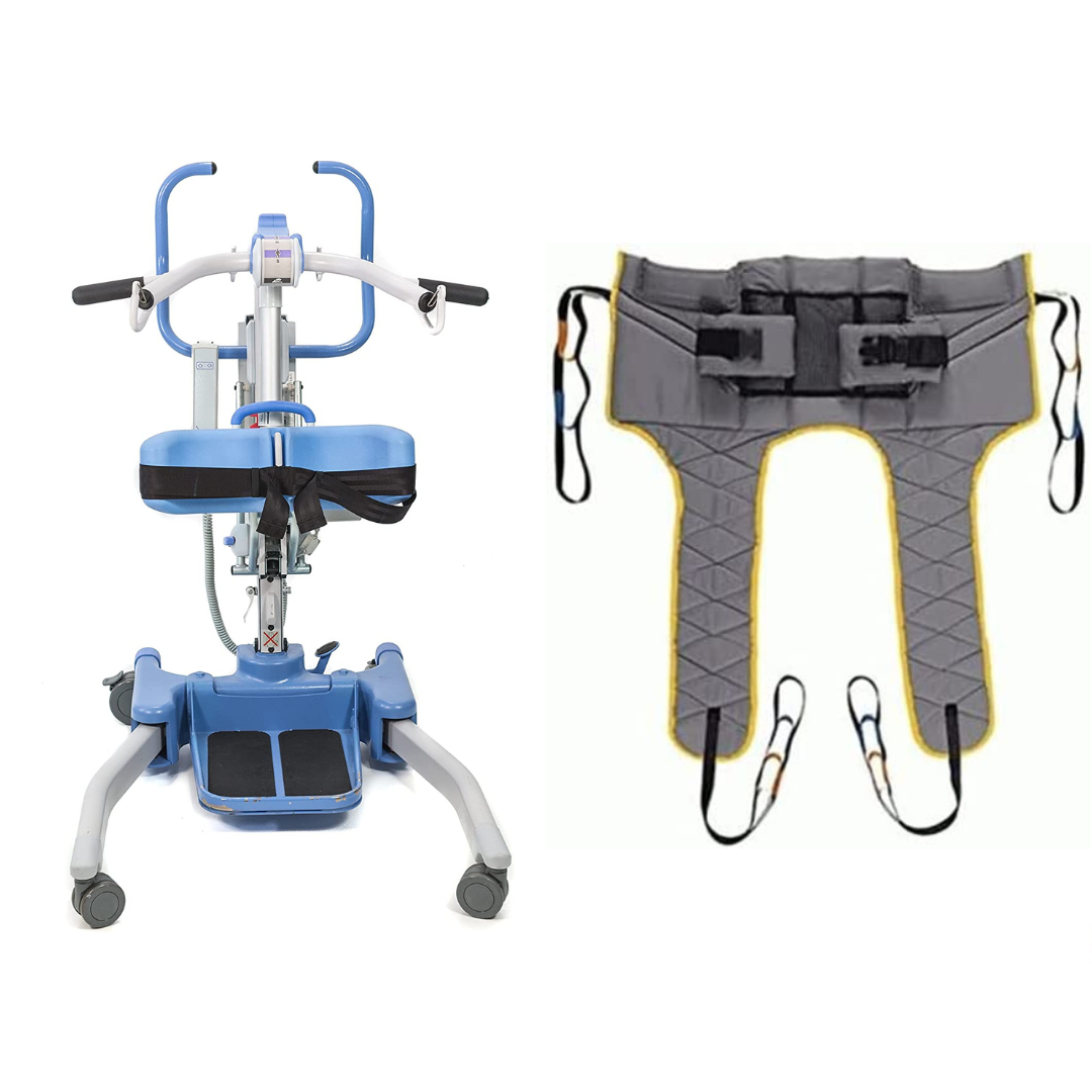 Hoyer Journey Sit to Stand Electric Patient Lift - Compact & Foldable Standing Aid - Senior.com Patient Lifts