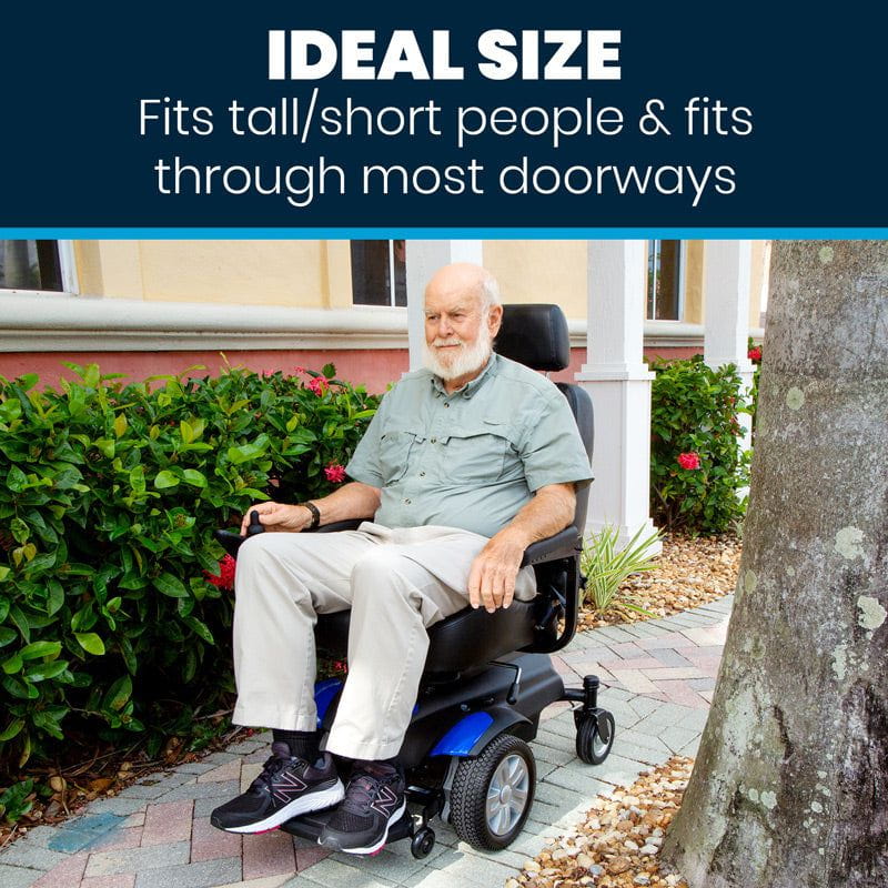 Vive Health Electric Wheelchair Model V MOB1054BLU
