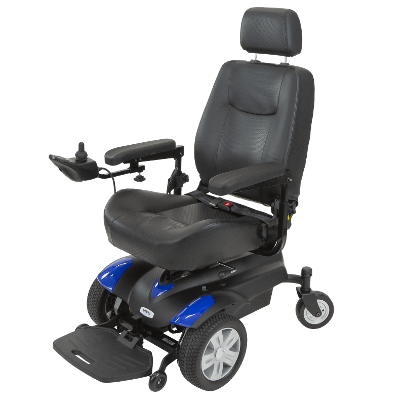 Vive Health Electric Wheelchair Model V MOB1054BLU