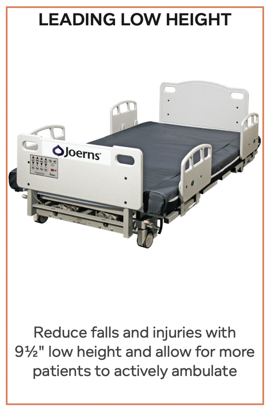 Joerns Healthcare RC Ultra Hi-Lo 850 Safety Suite Bed Package