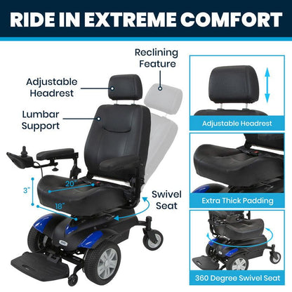 Vive Health Electric Wheelchair Model V MOB1054