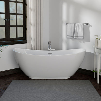 Empava-69FT1603 69 in. Soaking Freestanding Bathtub