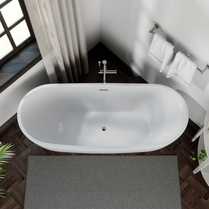 Empava-69FT1603 69 in. Soaking Freestanding Bathtub