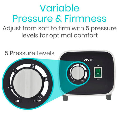 Vive Health 5" Alternating Pressure Pad Bedsore Prevention LVA1082