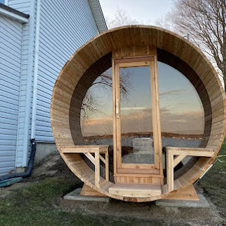 Leisurecraft Tranquility MP Barrel Sauna CTC2345W