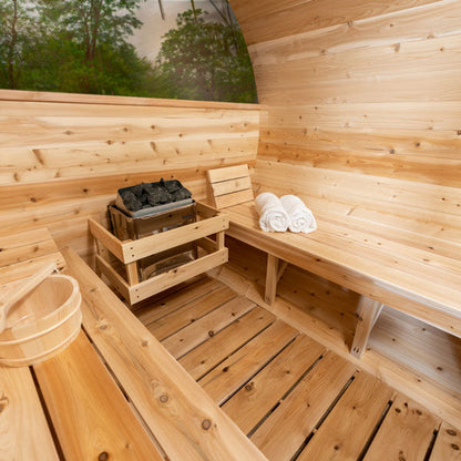 Leisurecraft Tranquility MP Barrel Sauna CTC2345W