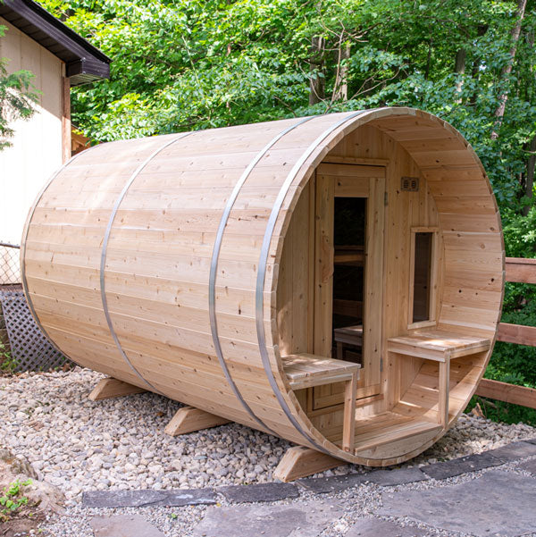 Leisurecraft CT Tranquility Barrel Sauna CTC2345W