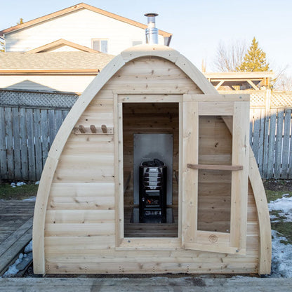 Leisurecraft MiniPOD Outdoor Sauna CTC77MW