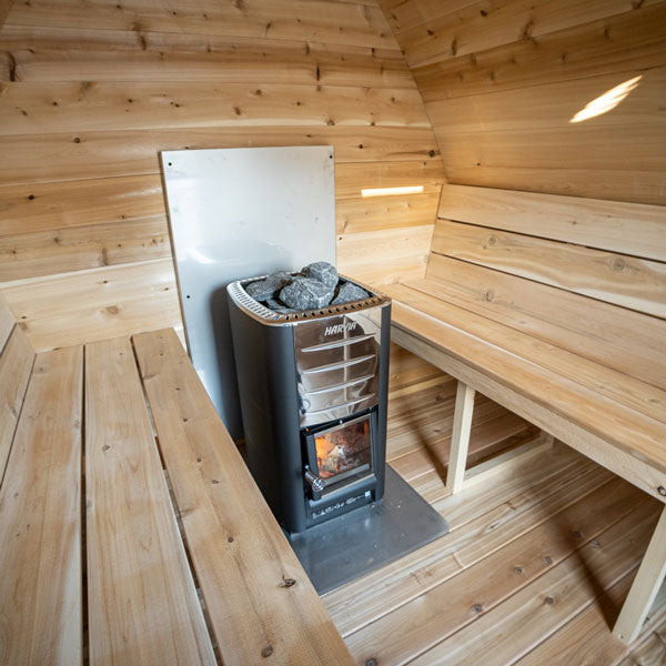 Leisurecraft MiniPOD Outdoor Sauna CTC77MW