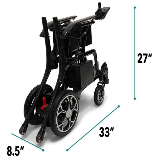 ComfyGo Phoenix Carbon Fiber Folding Electric Wheelchair - Phoenix