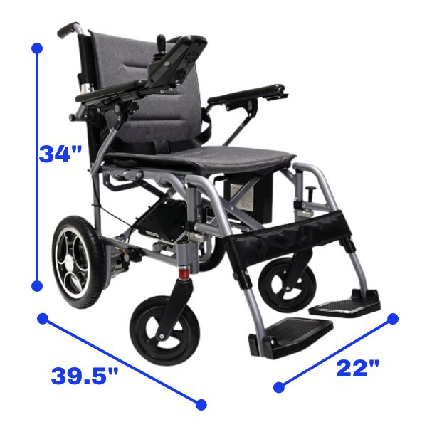 ComfyGo X-7 Ultra Lightweight Electric Wheelchair - X-7