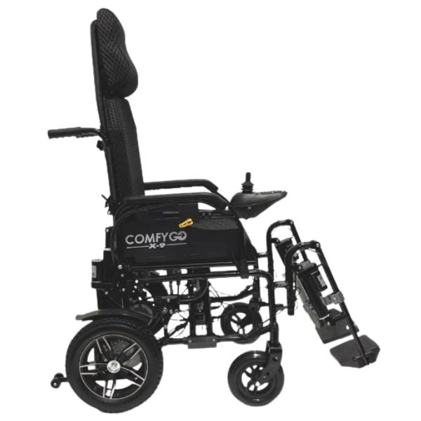 ComfyGo X-9 Electric Wheelchair with Automatic Recline X-9