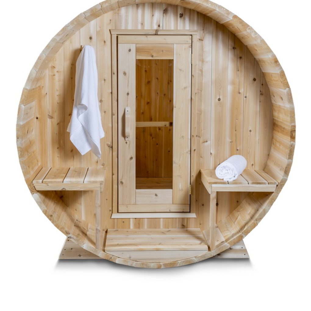 Leisurecraft Serenity 4 Person Outdoor Sauna | CTC2245W