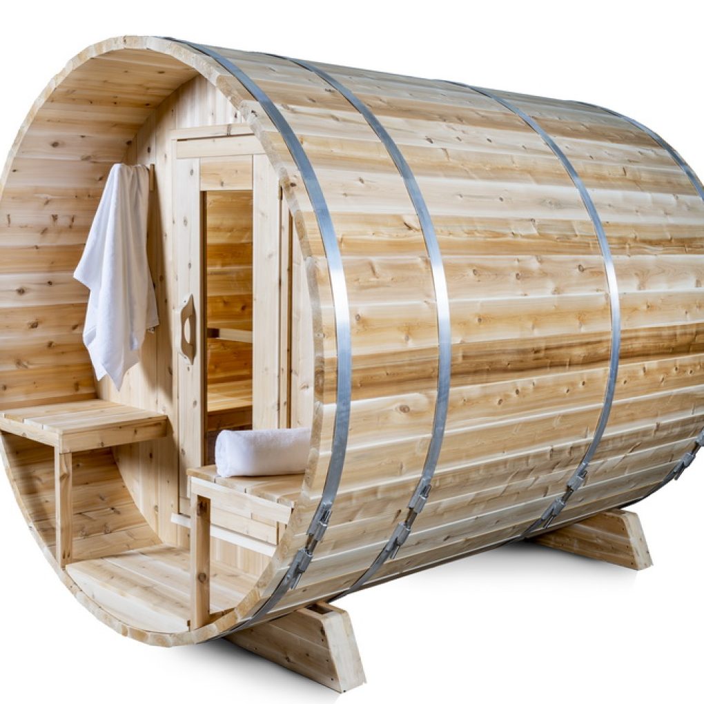 Leisurecraft Serenity 4 Person Outdoor Sauna | CTC2245W