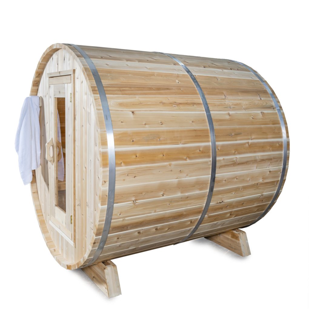 Leisurecraft Timber Harmony 4 Person Outdoor Sauna | CTC22W