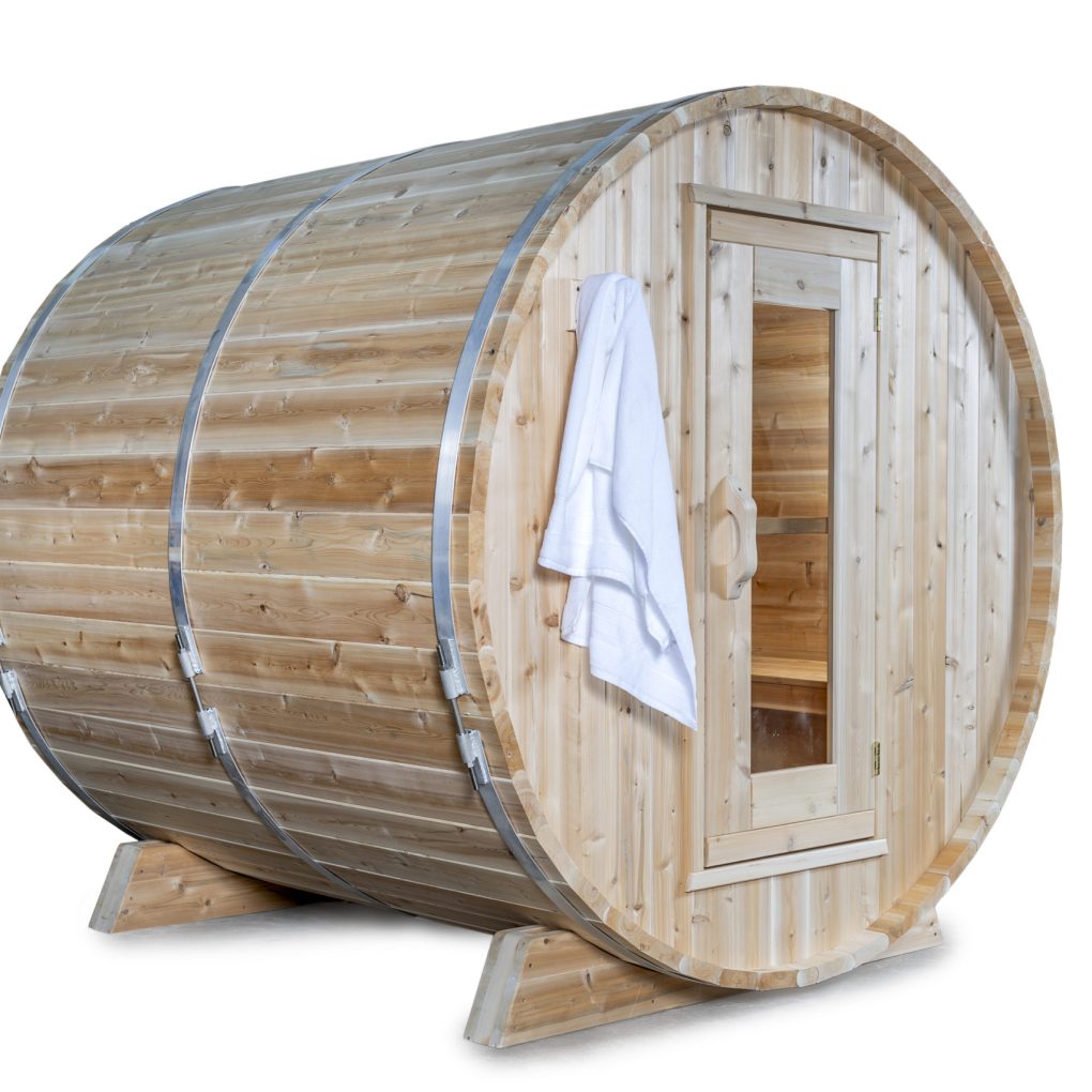 Leisurecraft Timber Harmony 4 Person Outdoor Sauna | CTC22W