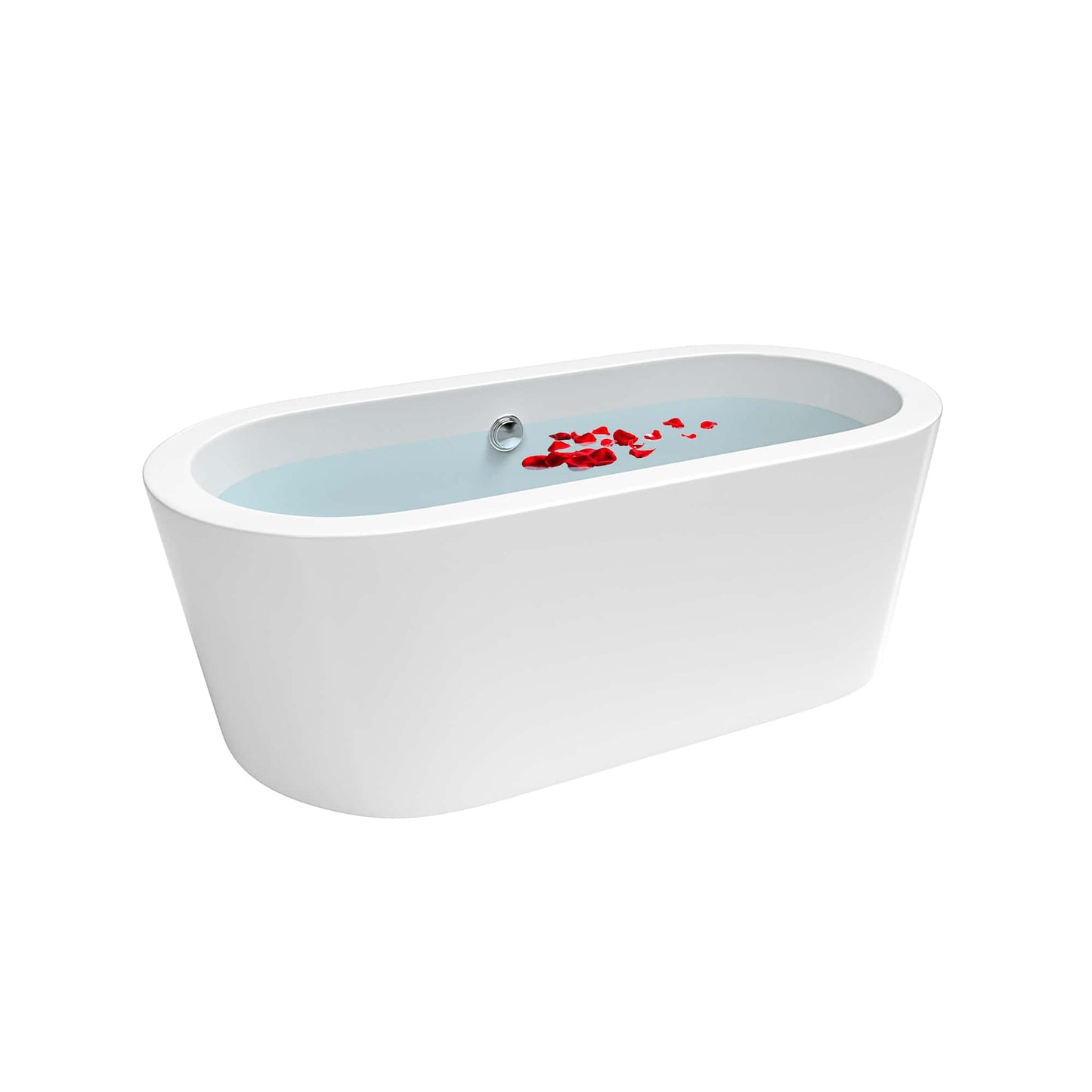 Empava-59FT1505 59 in. Soaking Freestanding Bathtub