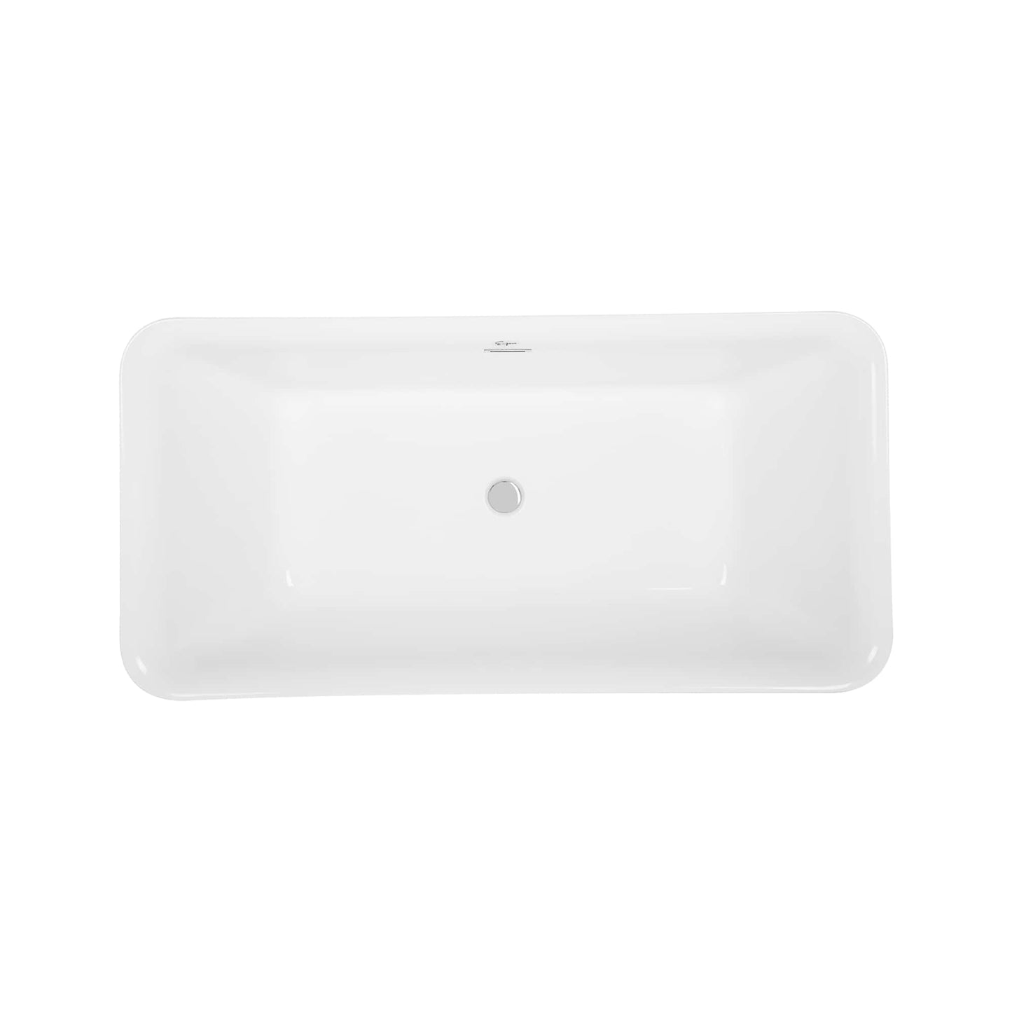 Empava-59FT1511 59 in. Soaking Freestanding Bathtub