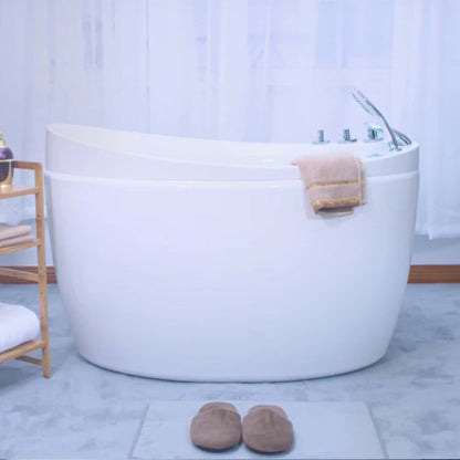 Empava-59JT011 59 in. Freestanding Japanese-Style Air Massage Tub