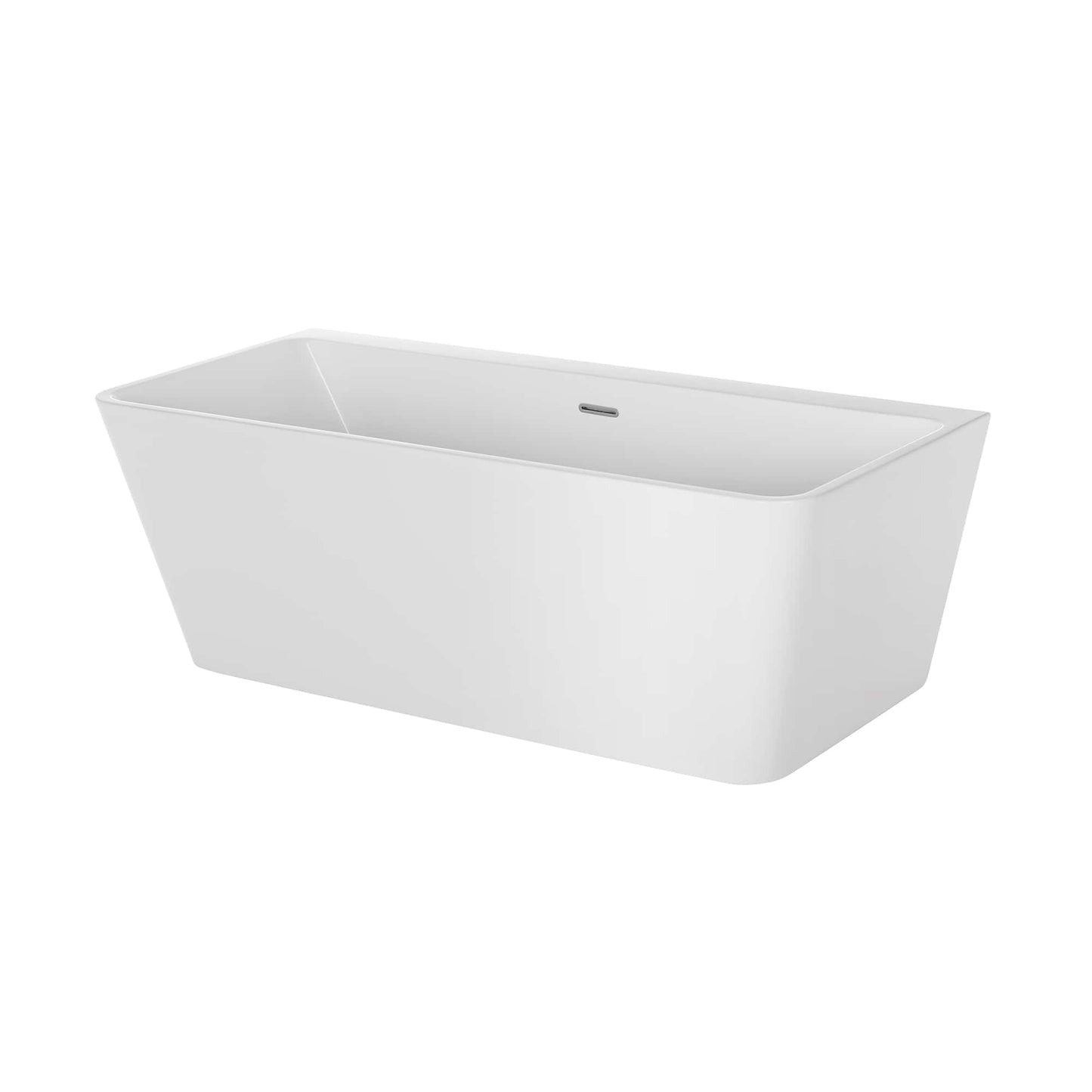 Empava-67FT1516 67 in. Freestanding Soaking Bathtub