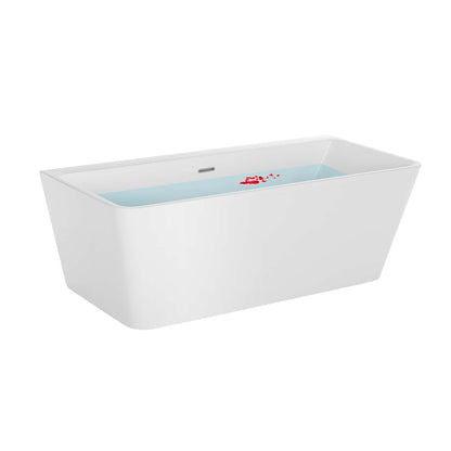 Empava-67FT1516 67 in. Freestanding Soaking Bathtub