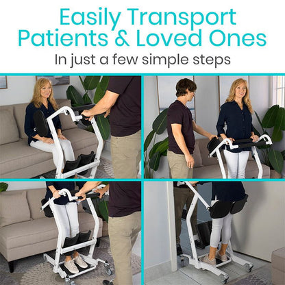 Vive Health Transport Stand Assist MOB1043WHT