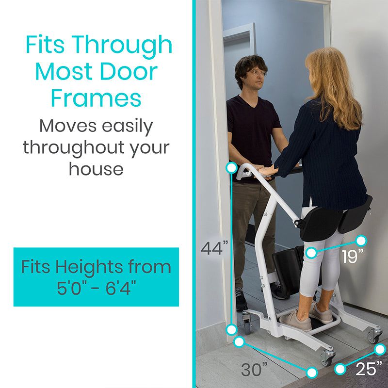 Vive Health Transport Stand Assist MOB1043WHT