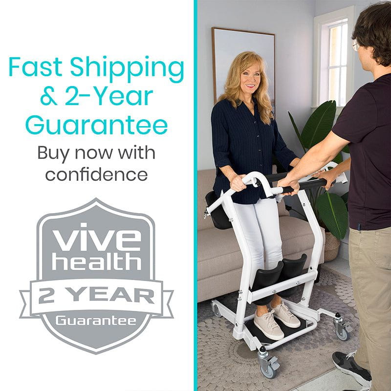 Vive Health Transport Stand Assist MOB1043WHT