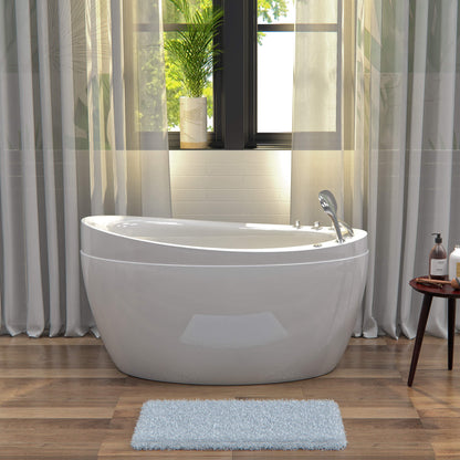 Empava-59JT011 59 in. Freestanding Japanese-Style Air Massage Tub