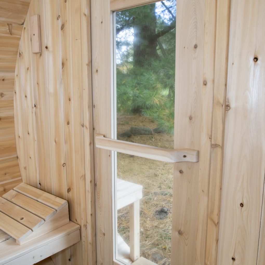 Leisurecraft Serenity 4 Person Outdoor Sauna | CTC2245W