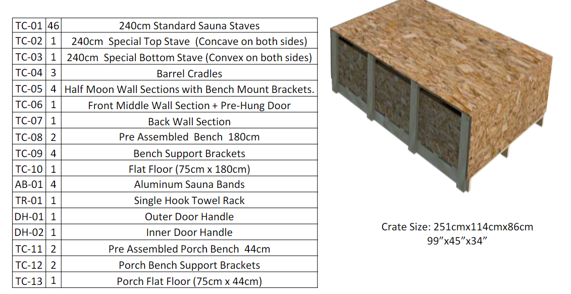 Leisurecraft Serenity 4 Person Outdoor Sauna | CTC2245W