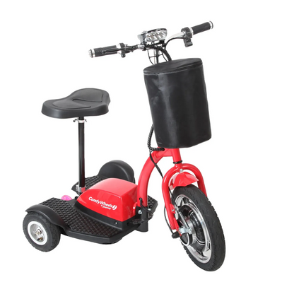 Journey Comfy Wheels Portable 3 Wheel Recreational Scooter - Senior.com Scooters