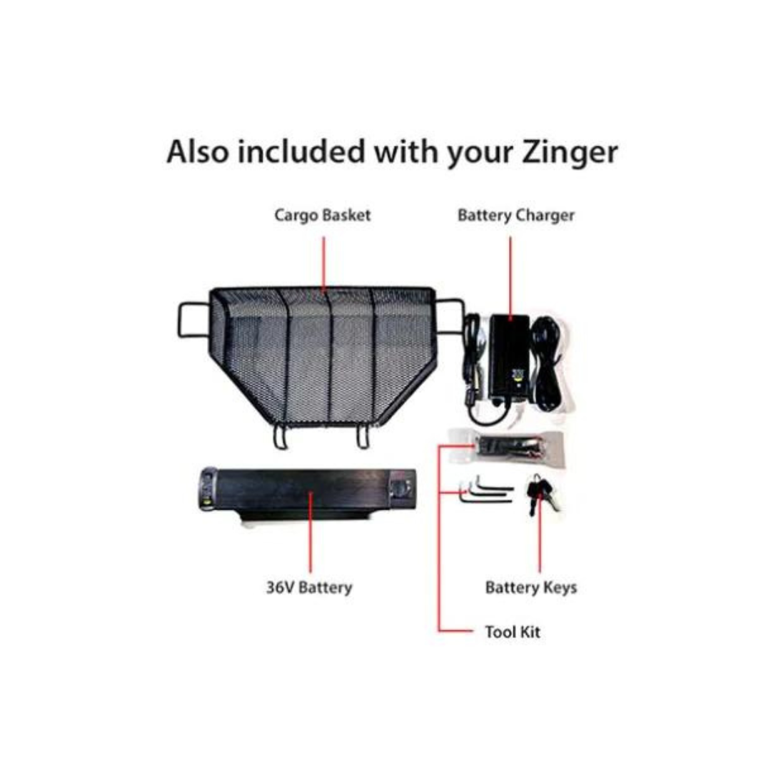 Journey Zinger Portable Power Folding WheelChair Two-Handed Control