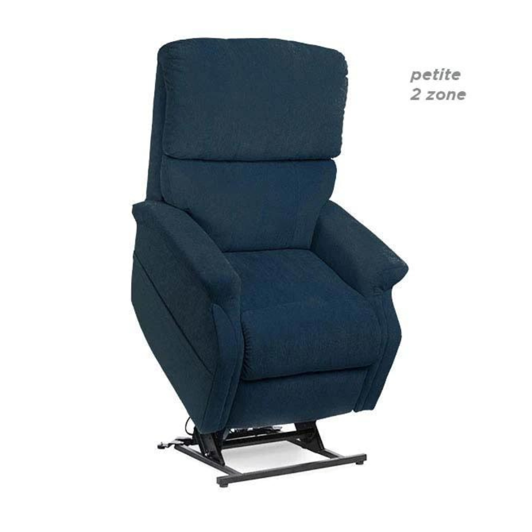 Journey Perfect Sleep Chair with Assisted Lift and Therapeutic Lumbar Heat - 2 Zone - Senior.com Assisted Lift Chairs