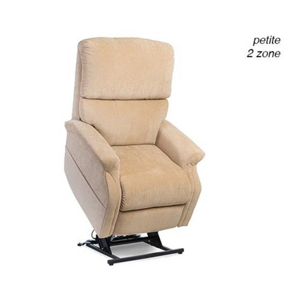 Journey Perfect Sleep Chair with Assisted Lift and Therapeutic Lumbar Heat - 2 Zone - Senior.com Assisted Lift Chairs