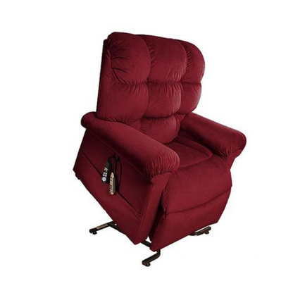 Journey Perfect Sleep Chair with Assisted Lift and Therapeutic Lumbar Heat - 2 Zone - Senior.com Assisted Lift Chairs