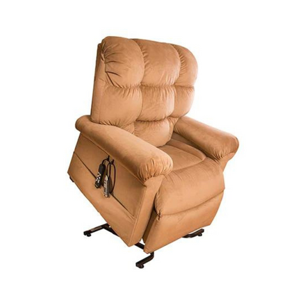 Journey Perfect Sleep Chair with Assisted Lift and Therapeutic Lumbar Heat - 2 Zone - Senior.com Assisted Lift Chairs