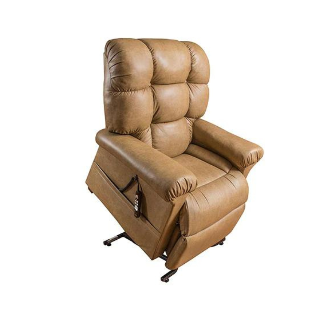 Journey Perfect Sleep Chair with Assisted Lift and Therapeutic Lumbar Heat - 2 Zone - Senior.com Assisted Lift Chairs