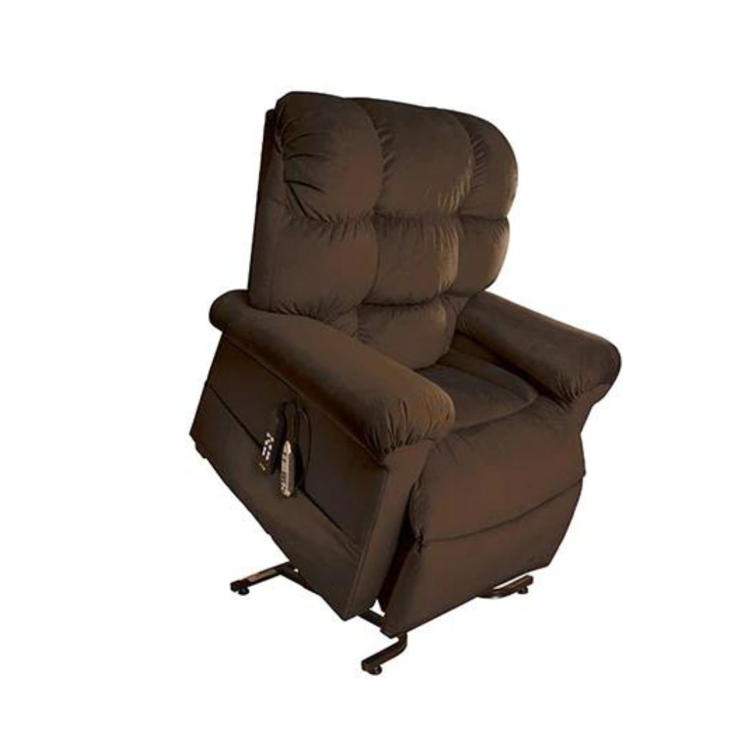 Journey Perfect Sleep Chair with Assisted Lift and Therapeutic Lumbar Heat - 2 Zone - Senior.com Assisted Lift Chairs