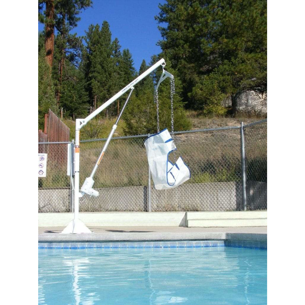 Aqua Creek Power EZ 2 Stainless Steel No Anchor Pool Lift F-PEZPL2