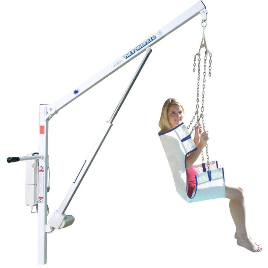 Aqua Creek Power EZ 2 Stainless Steel No Anchor Pool Lift F-PEZPL2