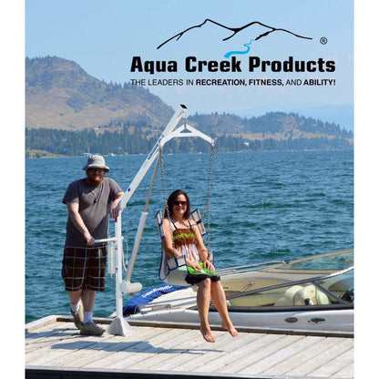 Aqua Creek Power EZ 2 Stainless Steel No Anchor Pool Lift F-PEZPL2