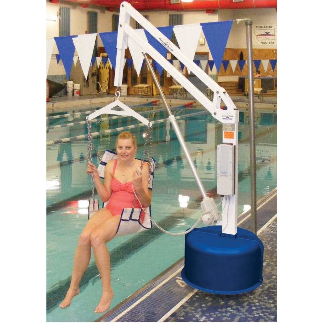 Aqua Creek Revolution Stainless Steel No Anchor Pool Lift F-REVXL