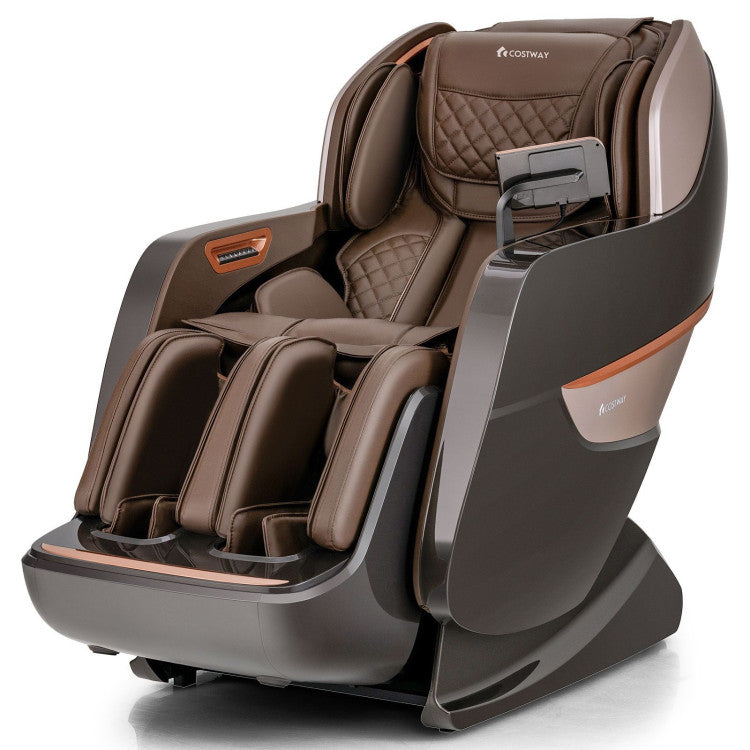 Costway SL Track Full Body Zero Gravity Thai Stretch Massage Chair(JL10022WL)